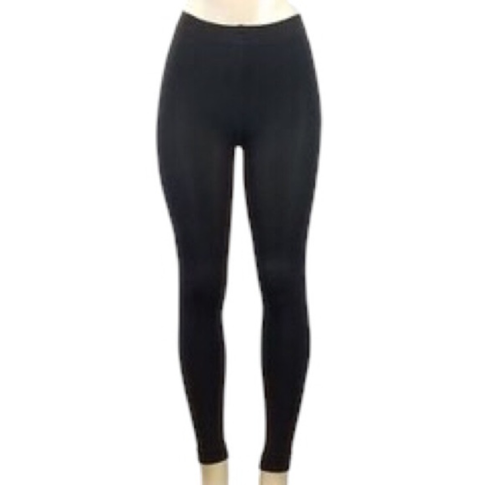 Gold Medal Fleece Lined Seamless Footless Comfort Leggings Tights L/XL